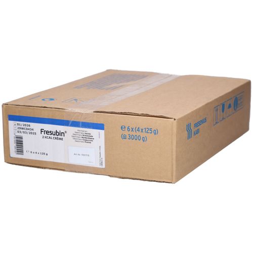 FRESUBIN 2 kcal Creme Mischkarton im Becher, 24x125 g, Adequapharm GmbH