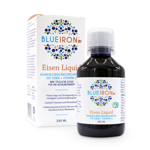 BlueIron Eisen Liquid, 250 ml, Hager Pharma GmbH