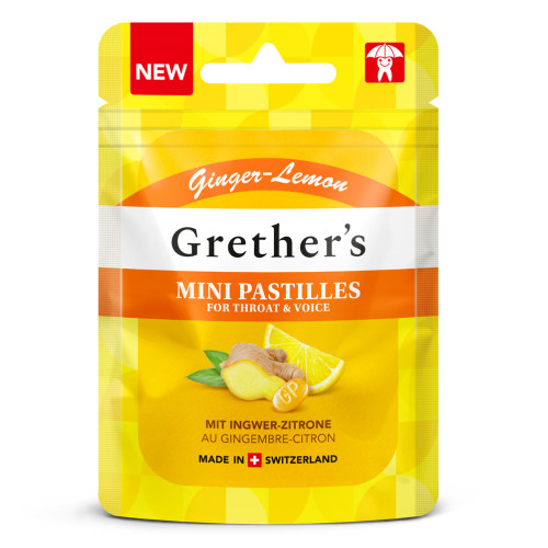 Grether's Ginger Lemon zuckerfrei Mini Beutel, 30 g, Hager Pharma GmbH