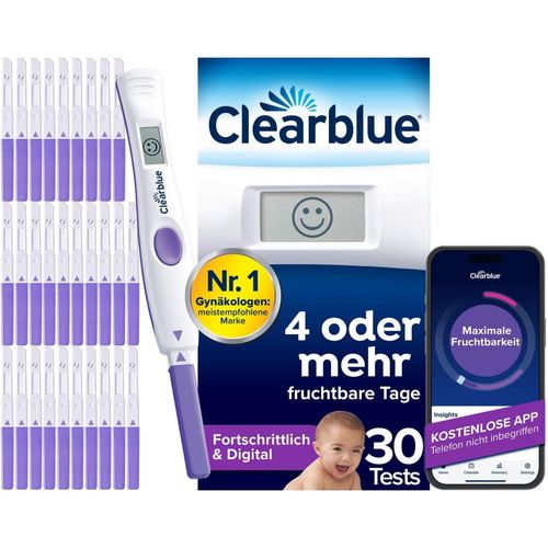 Clearblue Ovulationstest FORTSCHRITTLICH & DIGITAL, 30 Stk., WICK Pharma - Zweigniederlassung der Procter & Gamble GmbH
