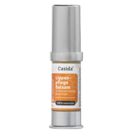 Lippenpflege Balsam mit Manuka Honig + Gelee Royal, 5 ml, Casida GmbH