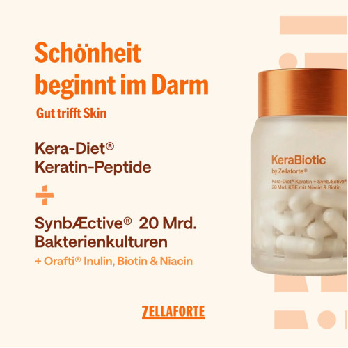 Zellaforte KeraBiotic Kapseln, 60 Stk., Adequapharm GmbH