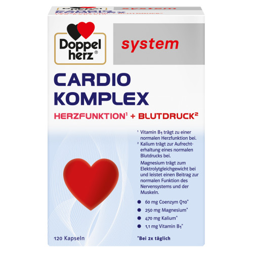 Doppelherz Cardio Komplex system, 120 Stk., Queisser Pharma GmbH & Co. KG