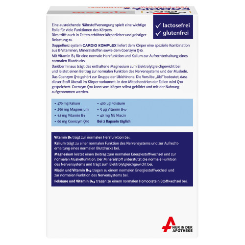 Doppelherz Cardio Komplex system, 120 Stk., Queisser Pharma GmbH & Co. KG