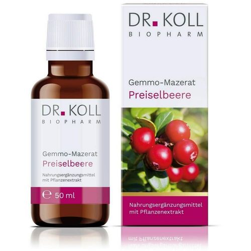 Gemmomazerat Preiselbeere Dr. Koll Vitis Idaea, 50 ml, Dr. Koll Biopharm GmbH