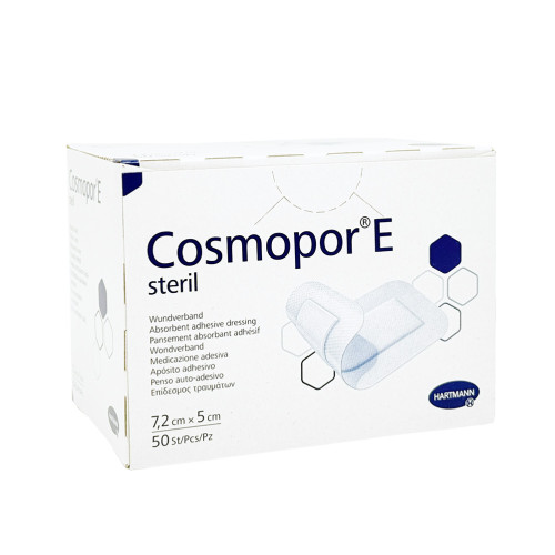 COSMOPOR E steril Wundverband 5x7.2 cm, 50 Stk., Adequapharm GmbH