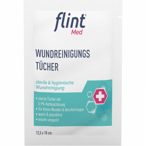 flint Med Wundreinigungst&uuml;cher, 20 Stk., Kyberg Pharma Vertriebs GmbH