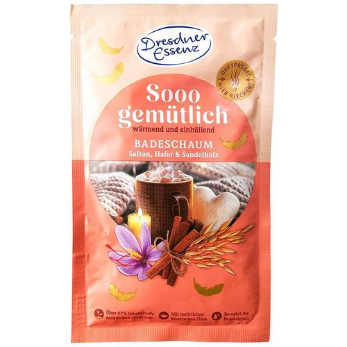 Dresdner Essenz Badeschaum Sooo gem&uuml;tlich, 60 g, Li-Il GmbH