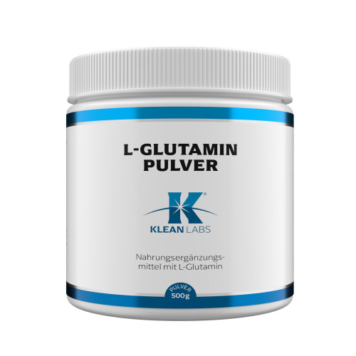 L-Glutamin Pulver KLEANLABS, 500 g, Supplementa GmbH