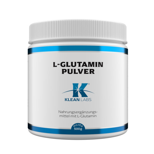 L-Glutamin Pulver KLEANLABS, 500 g, Supplementa GmbH