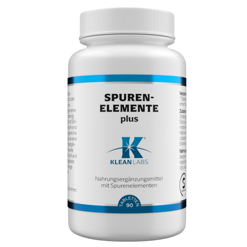 Spurenelemente plus KLEAN LABS, 90 Stk., Supplementa GmbH
