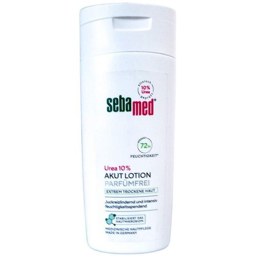 sebamed Akut Lotion parfumfrei Urea 10%, 200 ml, Sebapharma GmbH & Co. KG