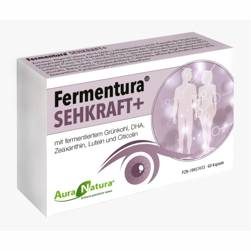 AuraNatura Fermentura SEHKRAFT+, 60 Stk., Pharmatura GmbH & Co. KG