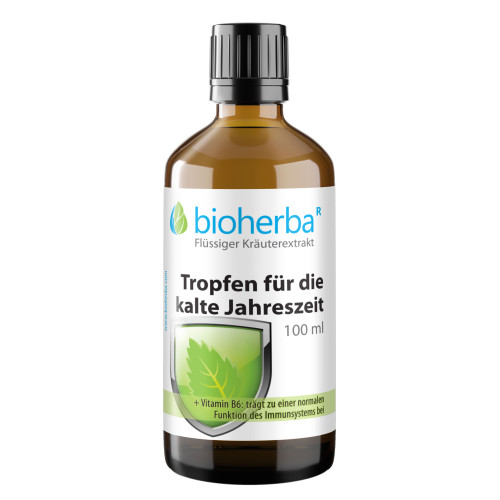 TROPFEN FUER DIE KALTE JAHRESZEIT, 100 ml, Bioherba Reichenbach GmbH