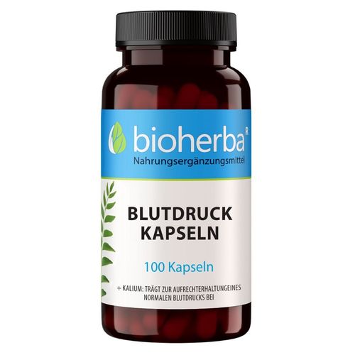 BLUTDRUCK KAPSELN, 100 Stk., Bioherba Reichenbach GmbH