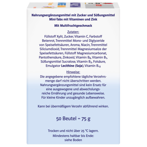 Doppelherz Multivitamin Mini-Tabs family system, 50 Stk., Queisser Pharma GmbH & Co. KG