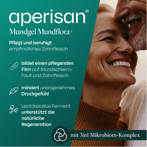Aperisan Mundgel Mundflora+, 10 g, Dentinox Gesellschaft f&uuml;r pharmazeutische Pr&auml;parate