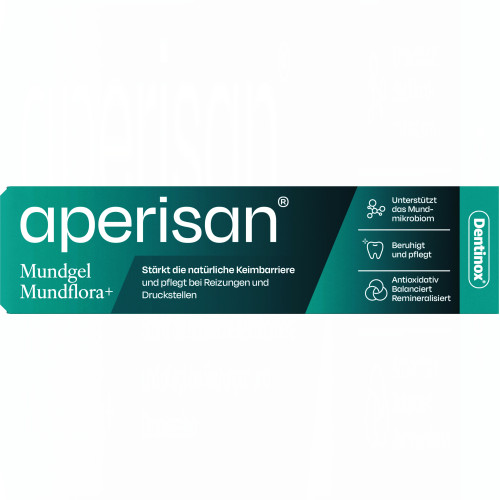 Aperisan Mundgel Mundflora+, 10 g, Dentinox Gesellschaft f&uuml;r pharmazeutische Pr&auml;parate