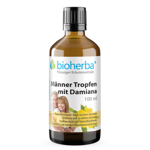 MAENNER TROPFEN MIT DAMIANA, 100 ml, Bioherba Reichenbach GmbH