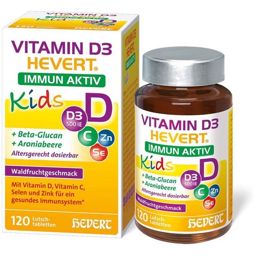 Vitamin D3 Hevert Immun Aktiv Kids, 120 Stk., Hevert-Arzneimittel GmbH & Co. KG