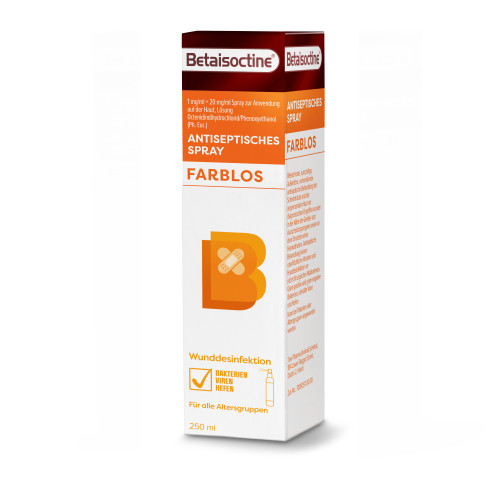 Betaisoctine 1mg/ml + 20 mg/ml Spray z.Anw.a.d.H., 250 ml, Hermes Arzneimittel GmbH