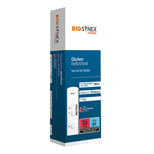 Gluten + Zöliakie Selbsttest 10 Minuten, 1 Stk., MedGoNET GmbH
