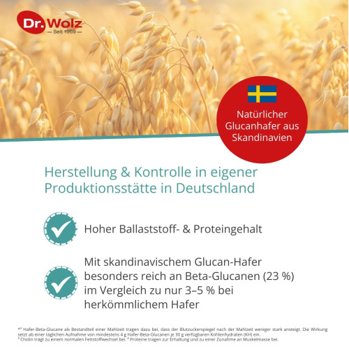 HAWEI Glucanhafer-Eiwei&szlig;-Shake Natur, 422 g, Dr. Wolz Zell GmbH