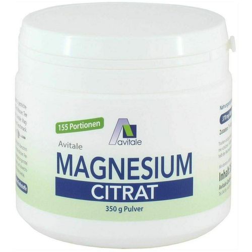 Magnesiumcitrat Pulver, 350 g, Avitale GmbH