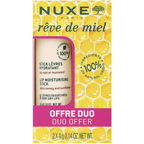 Nuxe Duo 25 Reve de Miel Lippenpflegestift, 2x4 g, Nuxe GmbH
