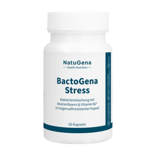 BactoGena Stress Bakterienmischung + Vitamin B2, 60 Stk., NatuGena GmbH
