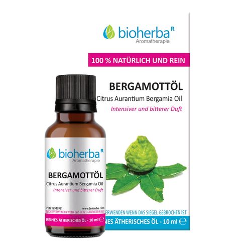&Auml;THERISCHES BERGAMOTTOEL, 10 ml, Bioherba Reichenbach GmbH