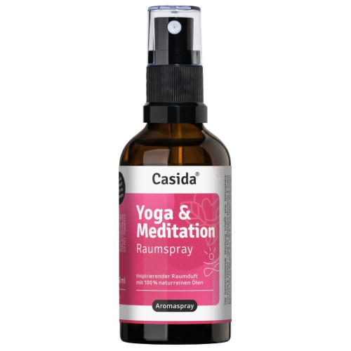 Yoga & Meditation Raumspray Raumduft, 50 ml, Casida GmbH