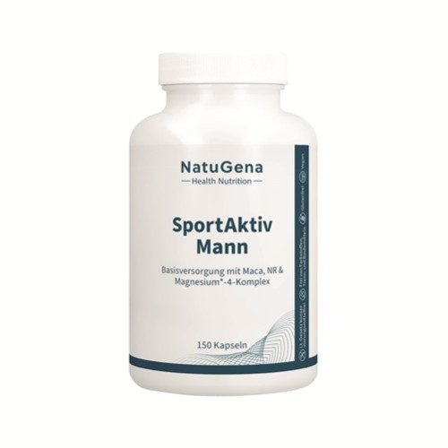 SportAktiv Mann Maca + NR + Magnesium-Komplex, 150 Stk., NatuGena GmbH
