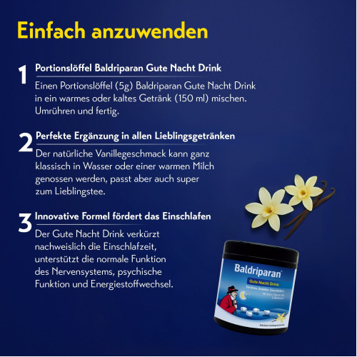 Baldriparan Gute Nacht Drink, 300 g, PharmaSGP GmbH