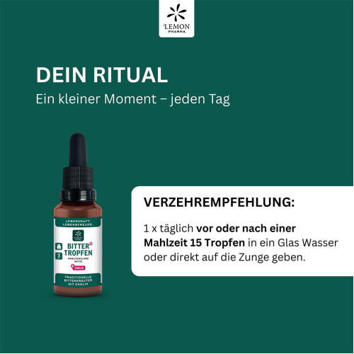 Bittertropfen mit Cholin, 30 ml, Hager Pharma GmbH