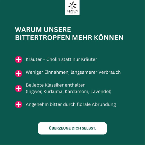 Bittertropfen mit Cholin, 30 ml, Hager Pharma GmbH