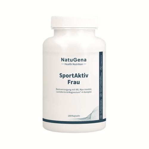 SportAktiv Frau NR + Myo-Inositol + Magnesium, 180 Stk., NatuGena GmbH