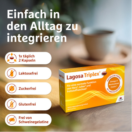 Lagosa Triplex, 60 Stk., W&ouml;rwag Pharma GmbH & Co. KG