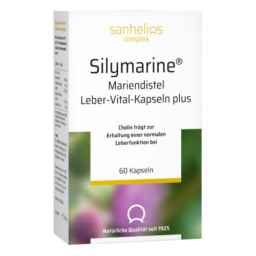 Silymarine Mariendistel Leber-Vital-Kapseln plus, 60 Stk., Hansa Naturheilmittel GmbH