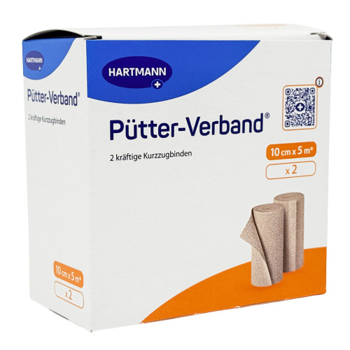 P&uuml;tter Verband 10 cmx5 m, 2 Stk., Adequapharm GmbH