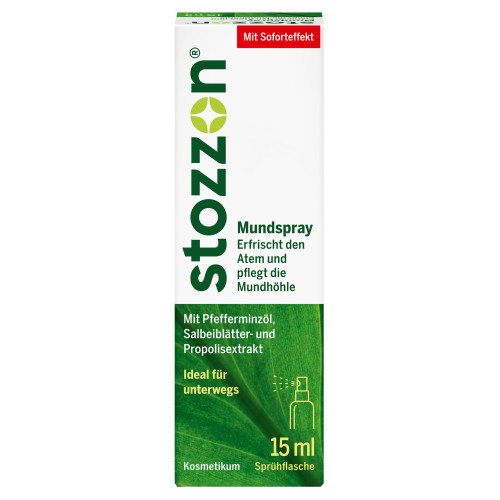 Stozzon Mundspray Pfefferminze, 15 ml, Queisser Pharma GmbH & Co. KG