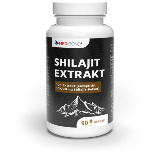 Shilajit Extrakt, 90 Stk., MEDIBOND Healthcare GmbH