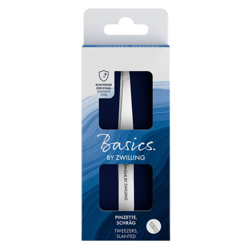 Zwilling Basics Pinzette schr&auml;g rostfrei Edelstahl, 1 Stk., Hager Pharma GmbH