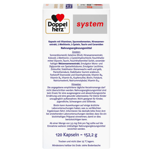 Doppelherz Hair Essential system, 120 Stk., Queisser Pharma GmbH & Co. KG