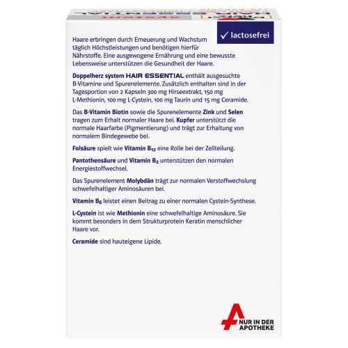 Doppelherz Hair Essential system, 120 Stk., Queisser Pharma GmbH & Co. KG