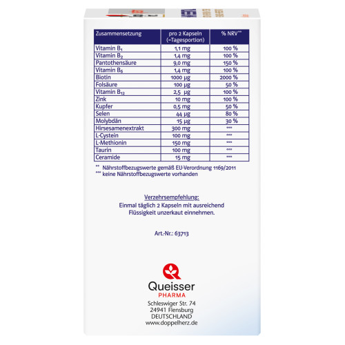 Doppelherz Hair Essential system, 60 Stk., Queisser Pharma GmbH & Co. KG