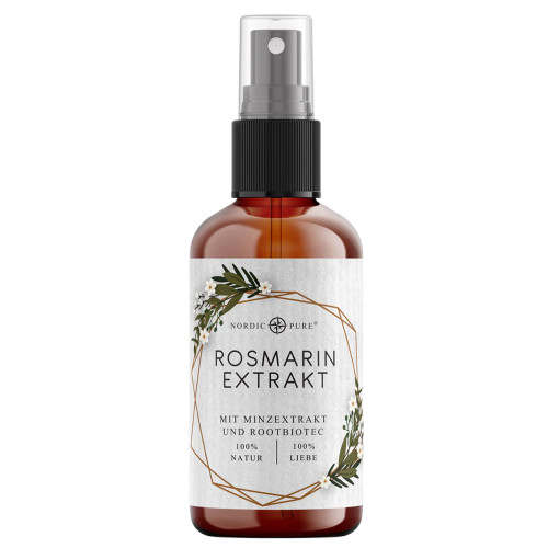 Rosmarin-Minze-Extrakt Haarkur ölfrei Nordic Pure, 100 ml, Mediakos GmbH