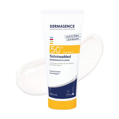 DERMASENCE SolvineaMed Sonnenschutz-Lotion LSF 50+, 200 ml, Medicos Kosmetik GmbH & Co. KG