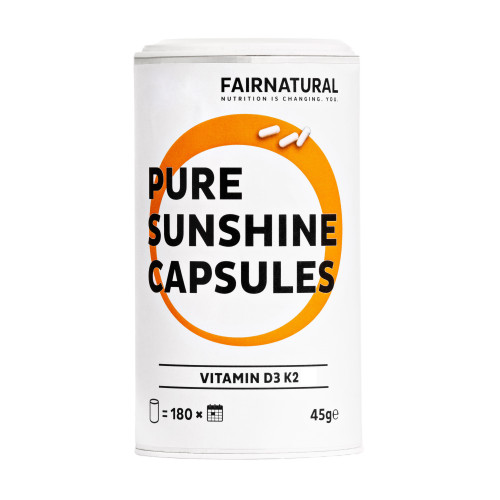 FAIRNATURAL VITAMIN D3 2500 IE + K2 MK-7 all-trans, 180 Stk., MedGoNET GmbH