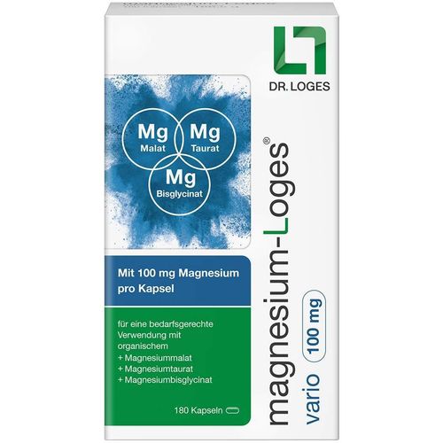 magnesium-Loges vario 100 mg, 180 Stk., Dr. Loges + Co. GmbH